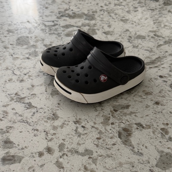 CROCS Other - CROCS Kids Black and White Clogs